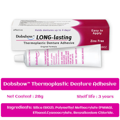 Dobshow™🔥New Year Special Offer🔥- 𝕤𝕒𝕧𝕖 𝕦𝕡 𝕥𝕠 -𝟞𝟝% 🅾🅵🅵 Thermoplastic Denture Adhesive
